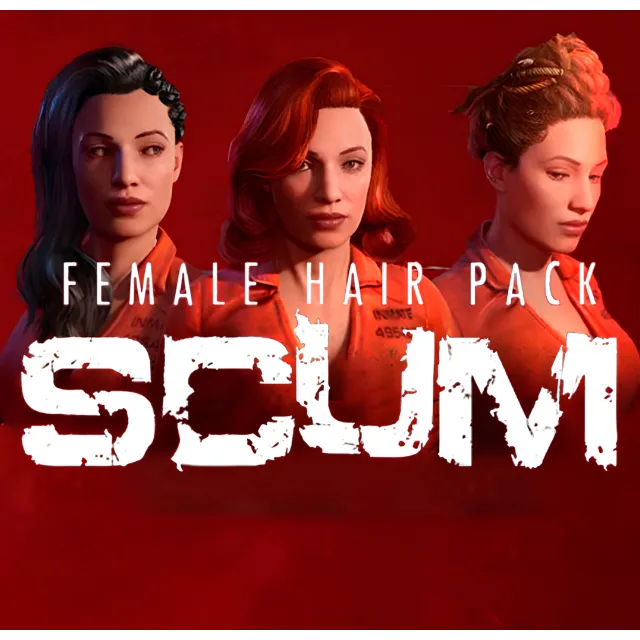 🔥🔥 SCUM Female Hair Pack /Steam Ключ / Только  Китай