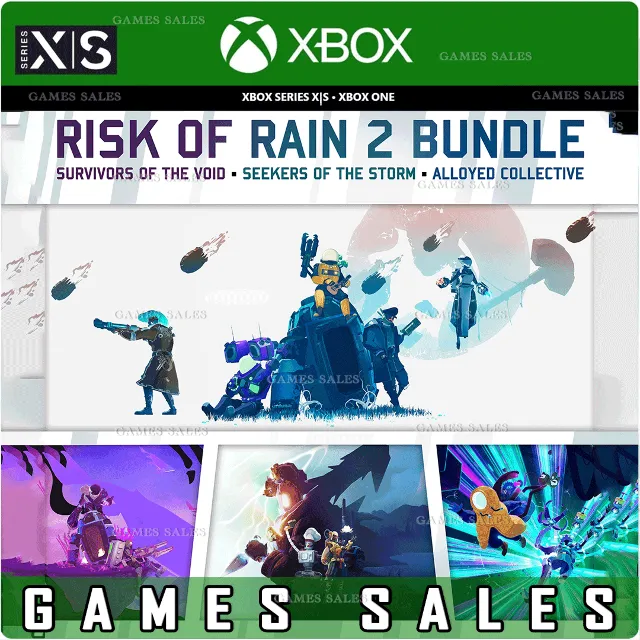 RISK OF RAIN 2+SURVIVORS OF THE VOID+SEEKERS OF THE STORM+ALLOYED BUNDLE✅XBOX🔑КЛЮЧ✅