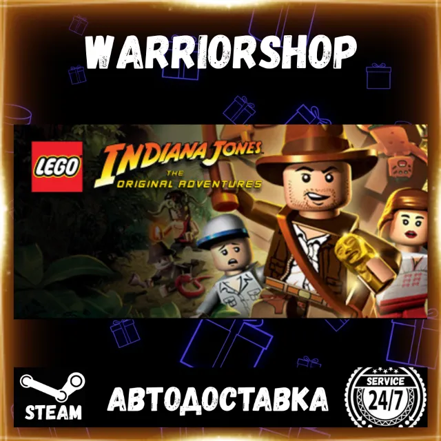 Lego Indiana Jones: The Original Adventures Выбор Региона Стим STEAM GIFT АВТО 24/7
