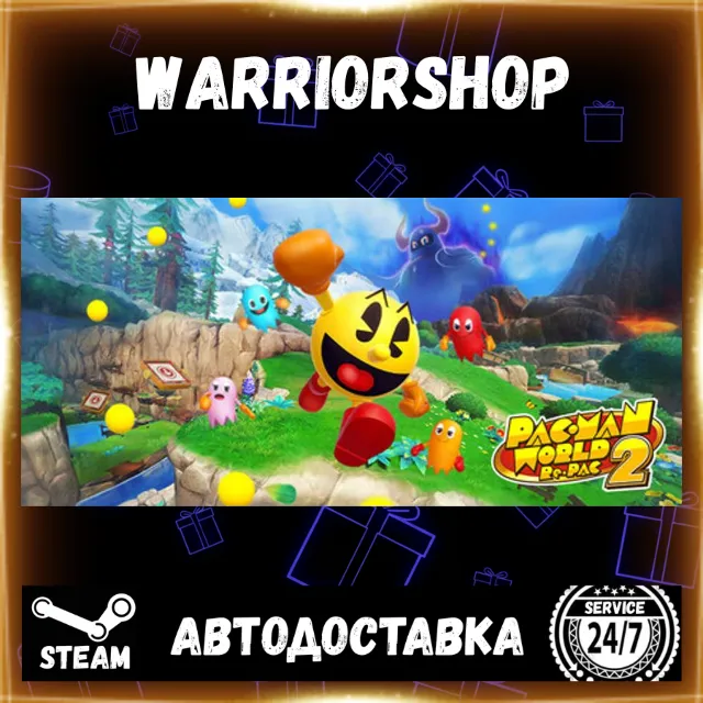 PAC-MAN WORLD 2 Re-PAC Выбор Региона Стим STEAM GIFT АВТО 24/7 ГАРАНТИЯ