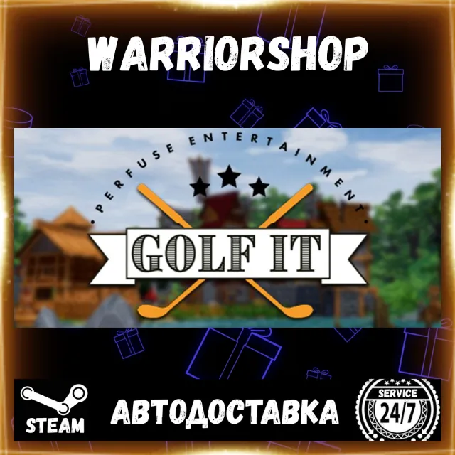 Golf It! Выбор Региона Стим STEAM GIFT АВТО 24/7 ГАРАНТИЯ