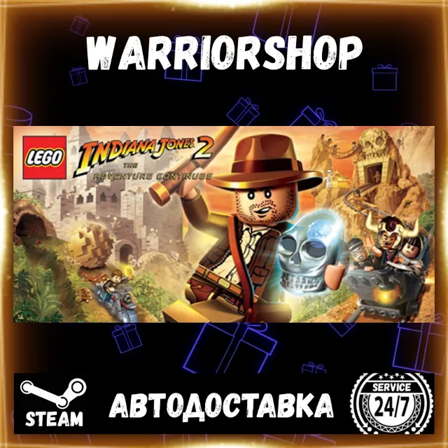 LEGO® Indiana Jones™ 2: The Adventure Выбор Региона Стим STEAM GIFT АВТО 24/7 ГАРАНТИ