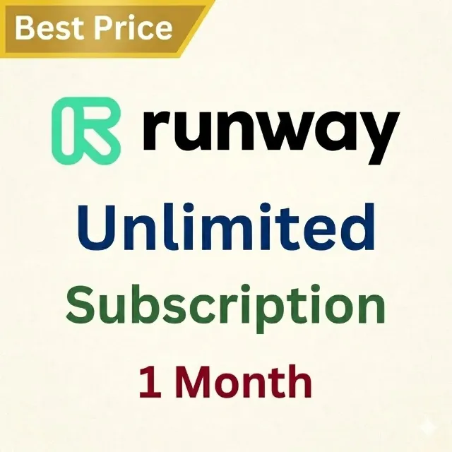 Runway AI Unlimited 1 месяц | Подписка на ваш аккаунт
