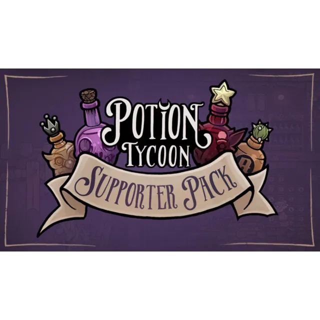 Potion Tycoon - Supporter Pack / Steam Ключ / РФ+СНГ | АВТОВЫДАЧА 24/7
