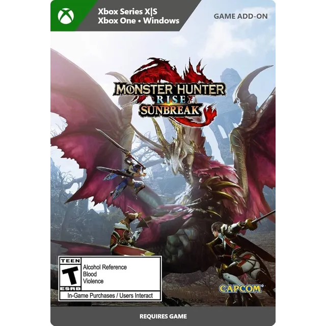 MONSTER HUNTER RISE: SUNBREAK XBOX ONE SERIES X|S + PC КЛЮЧ