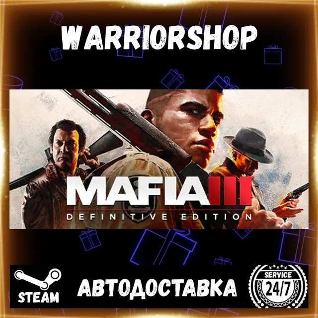 Mafia III: Definitive Edition Выбор Региона Стим STEAM GIFT АВТО 24/7 ГАРАНТИЯ
