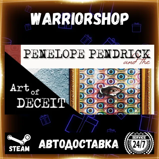 Penelope Pendrick and the Art of Deceit Выбор Региона Стим STEAM GIFT АВТО 24/7