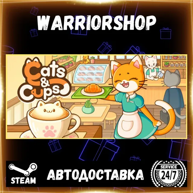 Cats &amp; Cups Выбор Региона Стим STEAM GIFT АВТО 24/7 ГАРАНТИЯ
