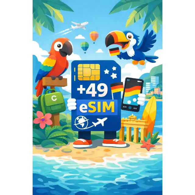 Иностранная eSIM(еСИМ) (+49)