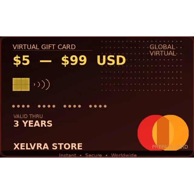 Виртуальная подарочная карта VISA ($10 - $99) BEST