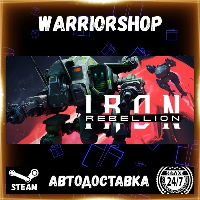IRON REBELLION Выбор Региона Стим STEAM GIFT АВТО 24/7 ГАРАНТИЯ