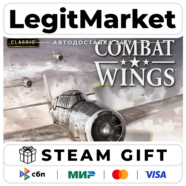 Combat Wings / Steam АВТО / РУ + МИР