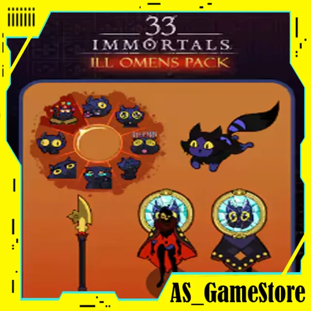 ⚫️33 Immortals - Ill Omens Pack / Набор Дурные знамения | ПК Epic Games EGS