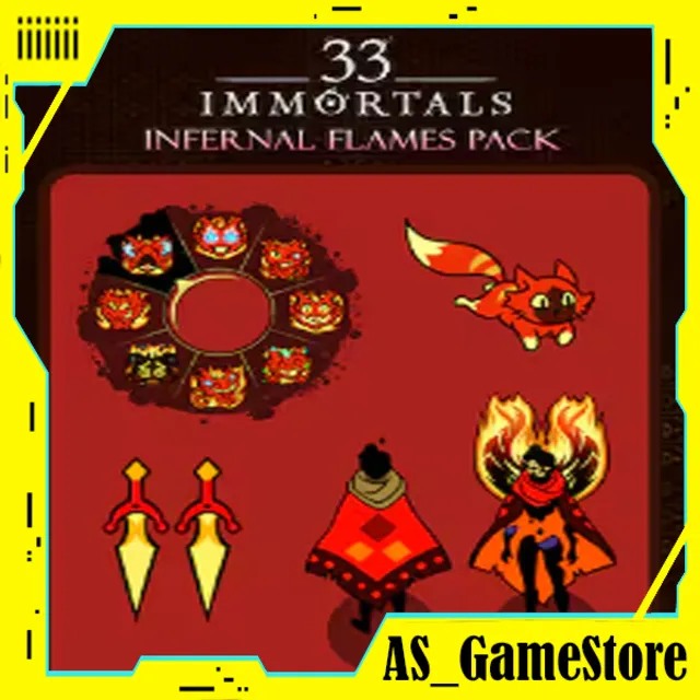 ⚫️33 Immortals - Infernal Flames Pack / Набор Адское пламя | ПК Epic Games EGS