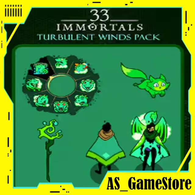 ⚫️33 Immortals - Turbulent Winds Pack / Набор Яростный ветер | ПК Epic Games EGS
