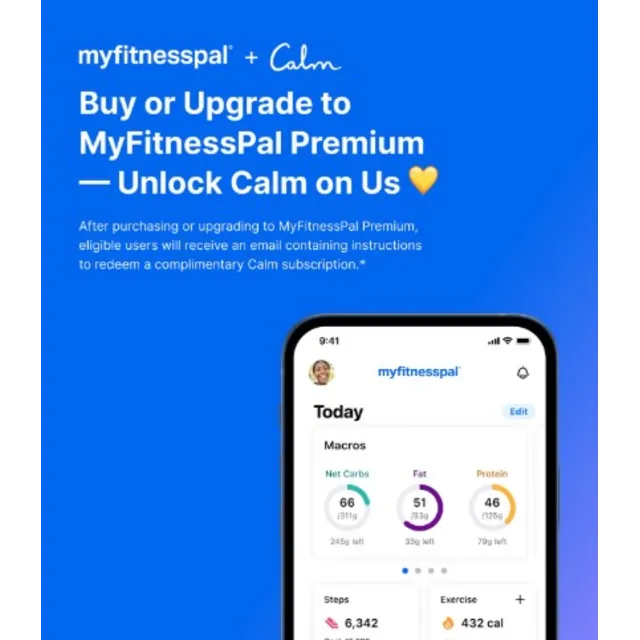 MyFitnessPal Premium на 12 месяцев | Повышение уровня вашего личного аккаунта