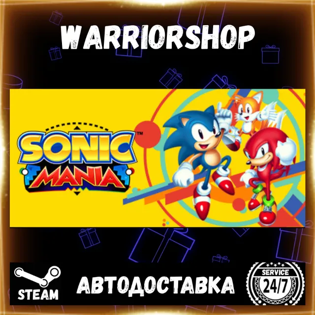 Sonic Mania Выбор Региона Стим STEAM GIFT АВТО 24/7 ГАРАНТИЯ
