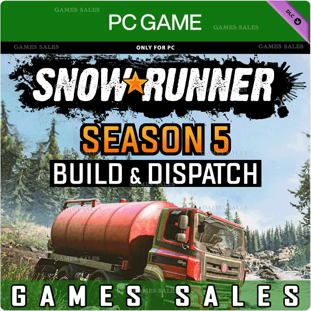 ✅❤️SNOWRUNNER - SEASON 5: BUILD &amp; DISPATCH (WINDOWS 10)❤️PC WIN🔑КЛЮЧ✅