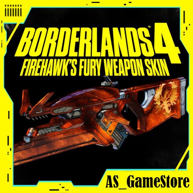 ⚫️Borderlands 4 - Firehawks Fury Weapon Skin/Ярость Огненного ястреба |ПК Epic Games