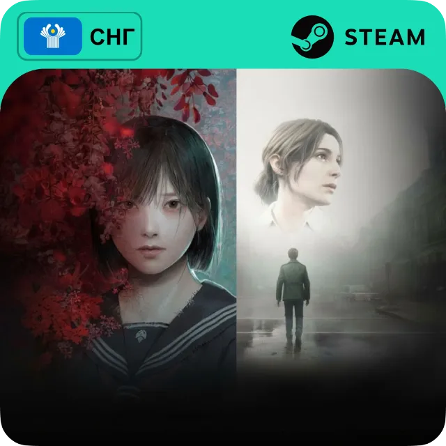 SILENT HILL 2 &amp; SILENT HILL f STEAM МИР+СНГ АВТО 24/7