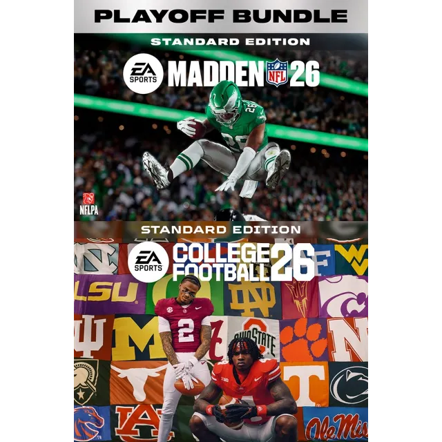 Paquete Playoff de EA SPORTS™ (Madden NFL 26 Edición Estándar y College Football 26 E