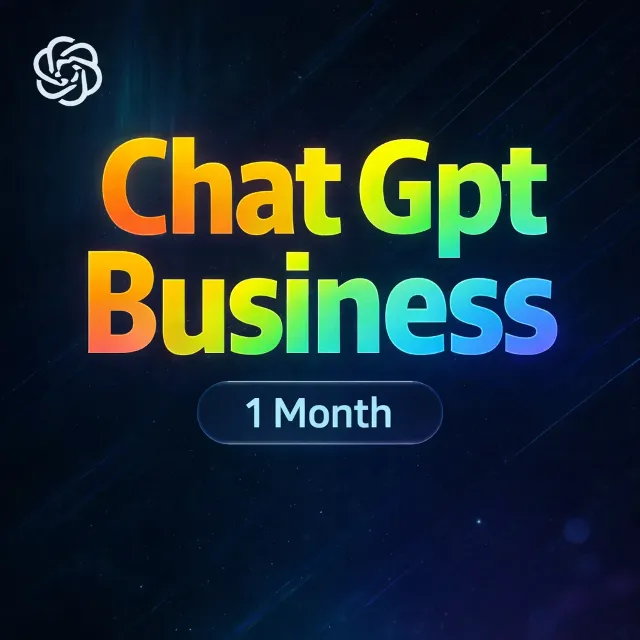 ChatGPT Business (GPT-5.4) — 1 месяц (на ваш аккаунт)