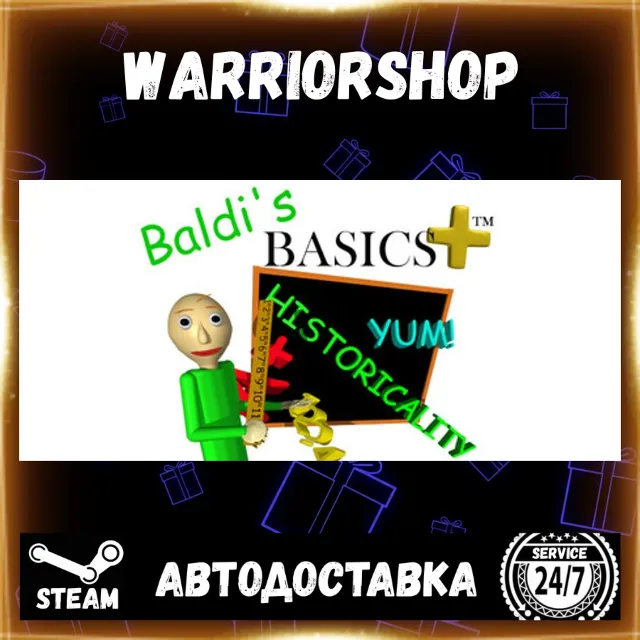 Baldi's Basics Plus Выбор Региона Стим STEAM GIFT АВТО 24/7 ГАРАНТИЯ