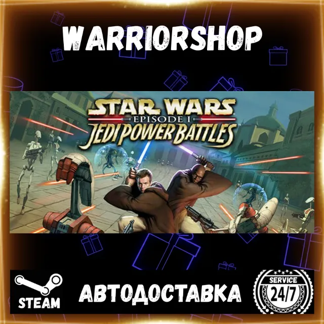 STAR WARS™: Episode I: Jedi Power Battles Выбор Региона Стим STEAM GIFT АВТО 24/7