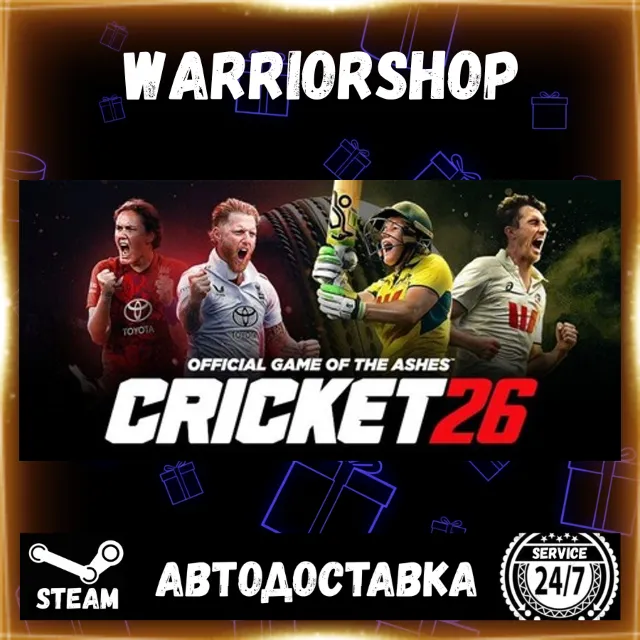 Cricket 26 - The Official Game of the Ashes Выбор Региона Стим STEAM GIFT АВТО 24/7