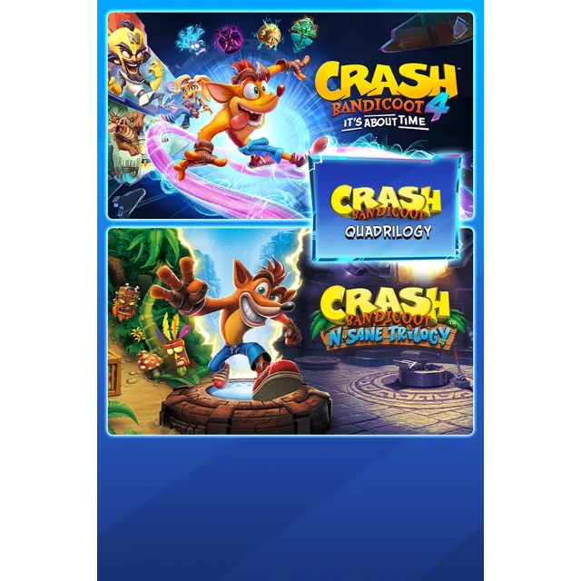 Crash Bandicoot™ - Quadrilogy Paketi Xbox – Purchase for Your Account