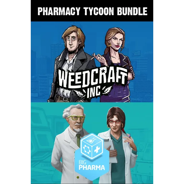 Weedcraft Inc &amp; Big Pharm Pharmacy Tycoon Bundle Xbox – Purchase for Your Account