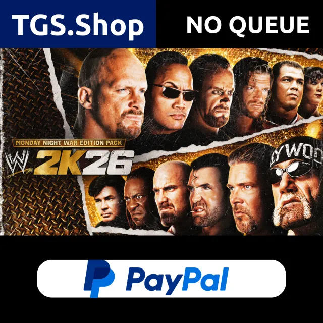 WWE 2K26 Monday Night War Edition ALL DLC ⚡NO QUEUE ⚡PAYPAL