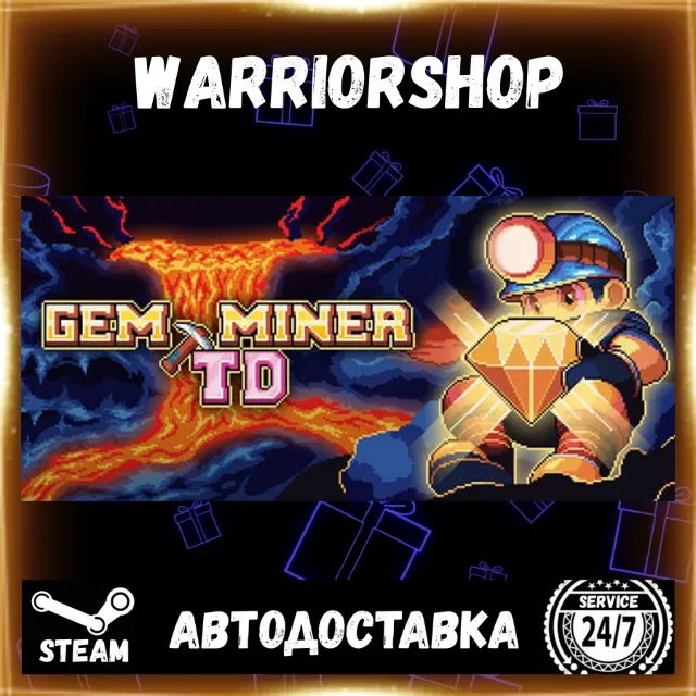 Gem Miner TD Выбор Региона Стим STEAM GIFT АВТО 24/7 ГАРАНТИЯ