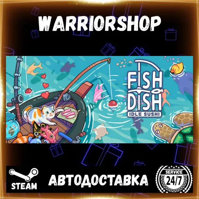 Fish to Dish: Idle Sushi Выбор Региона Стим STEAM GIFT АВТО 24/7 ГАРАНТИЯ