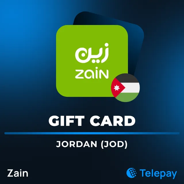 Zain подарочная карта | Иордания | 0.5 - 12 JOD