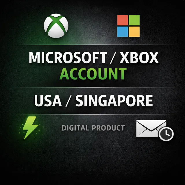 АККАУНТ MICROSOFT / XBOX (США / СИНГАПУР)