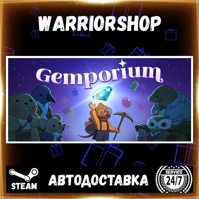 Gemporium: A Cute Mining Sim Выбор Региона Стим STEAM GIFT АВТО 24/7 ГАРАНТИЯ