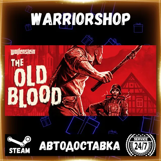 Wolfenstein: The Old Blood Выбор Региона Стим STEAM GIFT АВТО 24/7 ГАРАНТИЯ