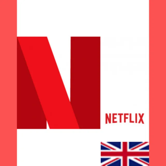 NETFLIX UK 50 GBP ВЕЛИКОБРИТАНИЯ ПОДАРОЧНАЯ КАРТА