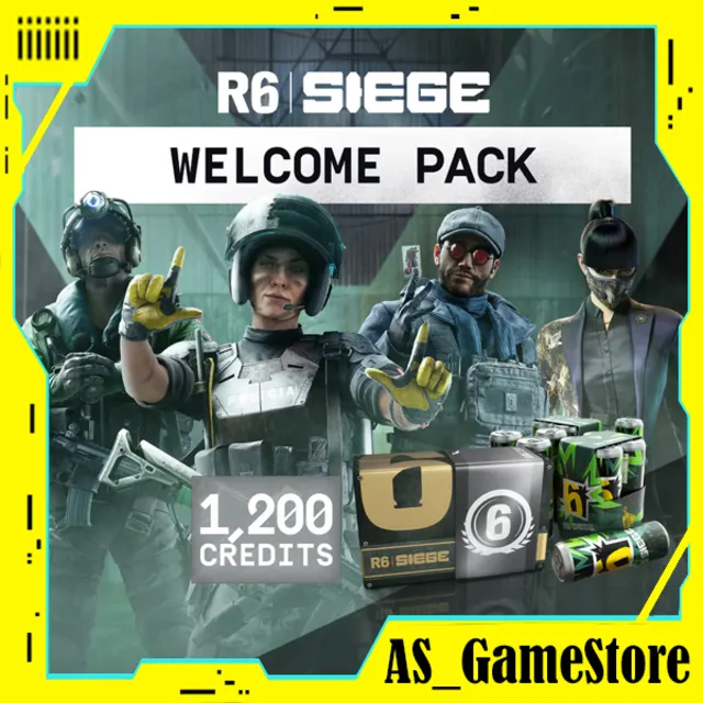 ⚫️Tom Clancys Rainbow Six Siege X - 1,200 Welcome Pack | ПК Epic Games EGS