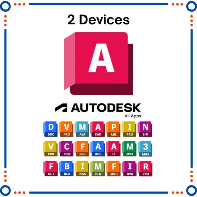 Autodesk Все Программы | 2 устройства | 2024-2027 | 6 месяцев | Доставка на email