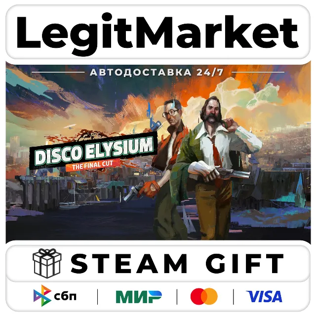 Disco Elysium - The Final Cut / Steam АВТО / РУ + МИР