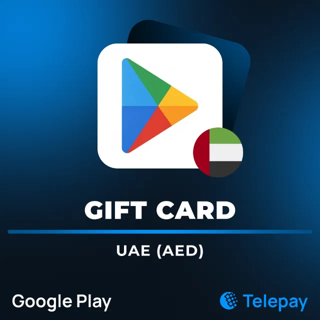Google Play подарочная карта | ОАЭ | 300 - 500 AED