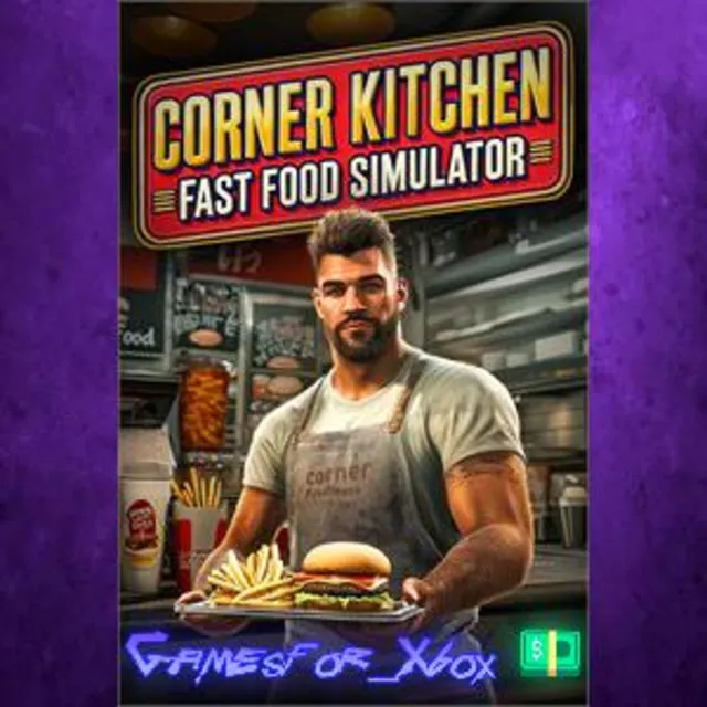 ☀️Corner Kitchen Fast Food Simulator XBOX