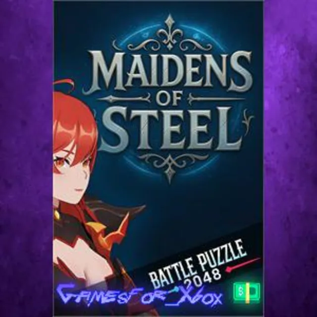 ☀️Battle Puzzle 2048 - Maidens of Steel XBOX