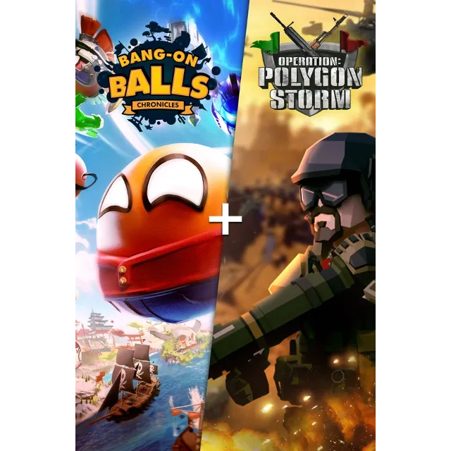 Bang-On Balls Chronicles + Operation: Polygon Storm Xbox – Purchase for Your Account