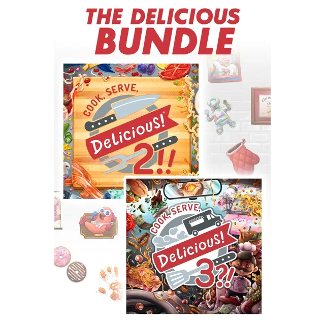Cook, Serve, Delicious! 2/3 Bundle!! Xbox – Purchase for Your Account