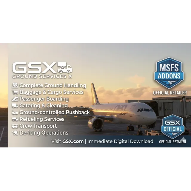GSX GROUND SERVICES PRO MSFS24/20