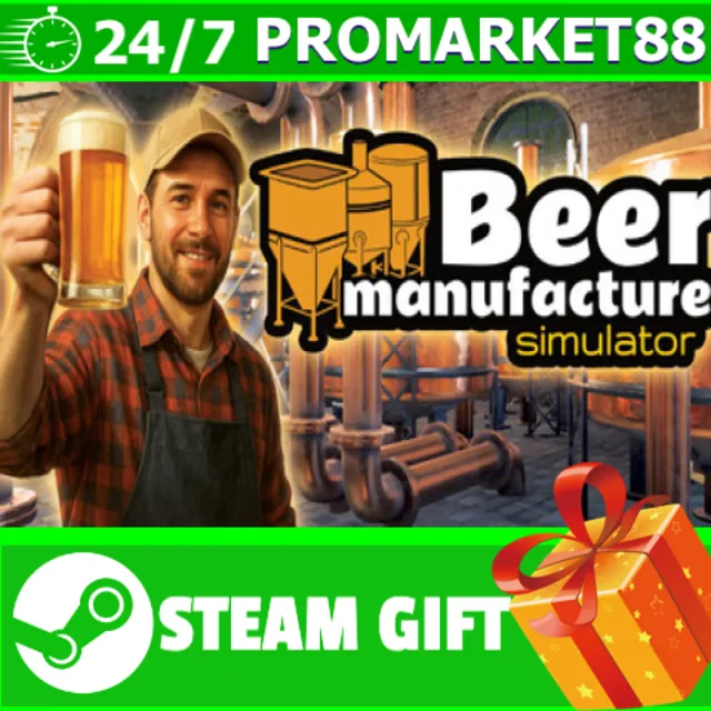 ️ВСЕ СТРАНЫ+РОССИЯ️ Beer Manufacture Simulator STEAM