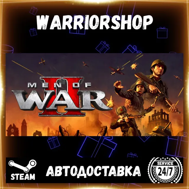 Men of War II Выбор Региона Стим STEAM GIFT АВТО 24/7 ГАРАНТИЯ